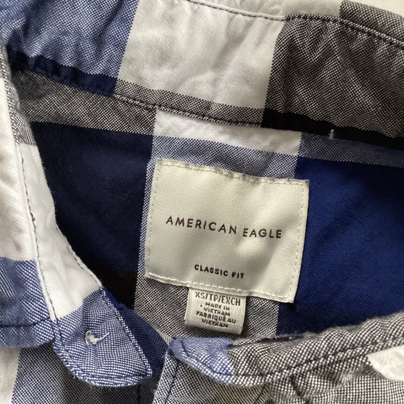 ☀️3/$25☀️ AEO plaid/checkered shirt (#2O402) - Picture 2 of 5